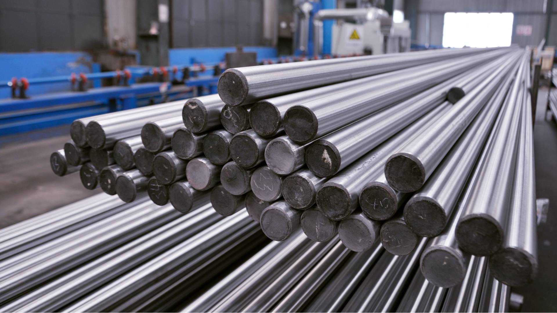 Nickel alloy bars and pipes
